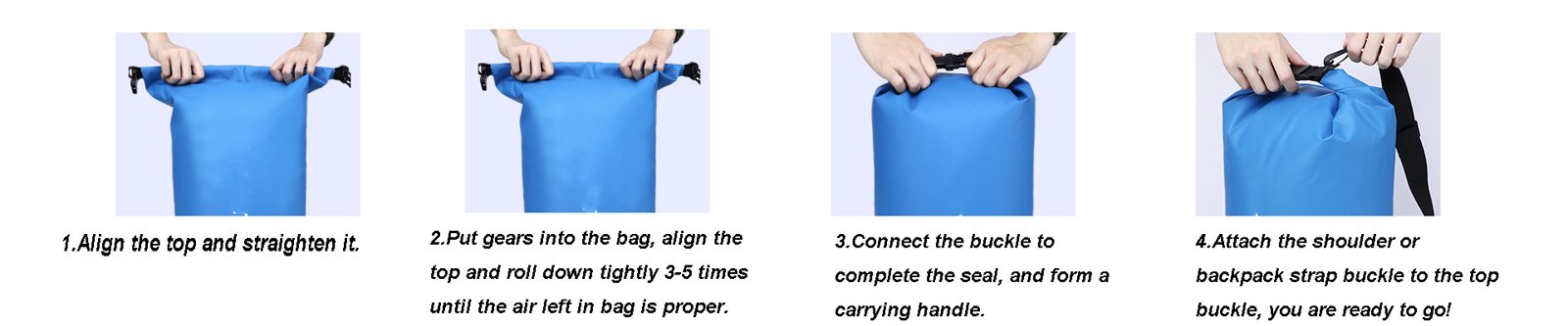 how to use dry bag
